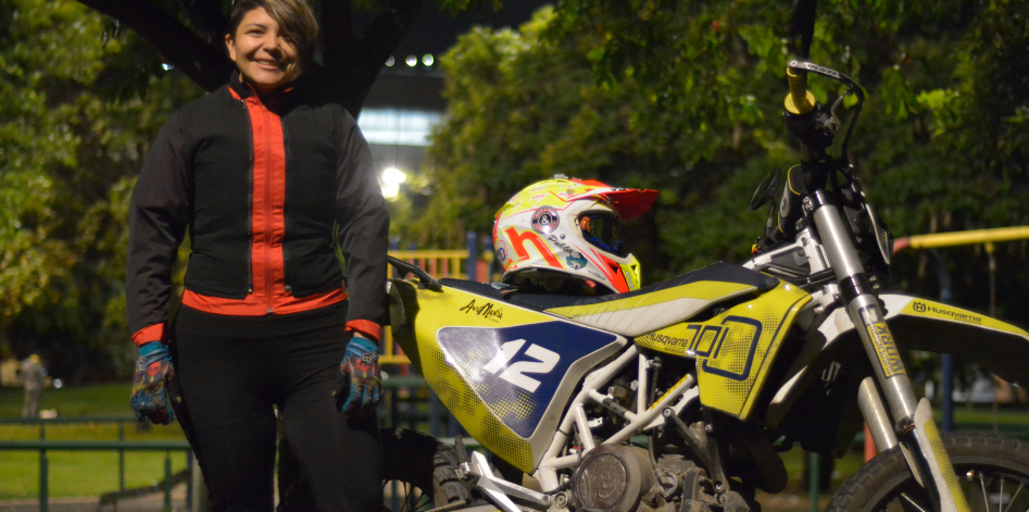 Motociclismo Femenino Colombiano