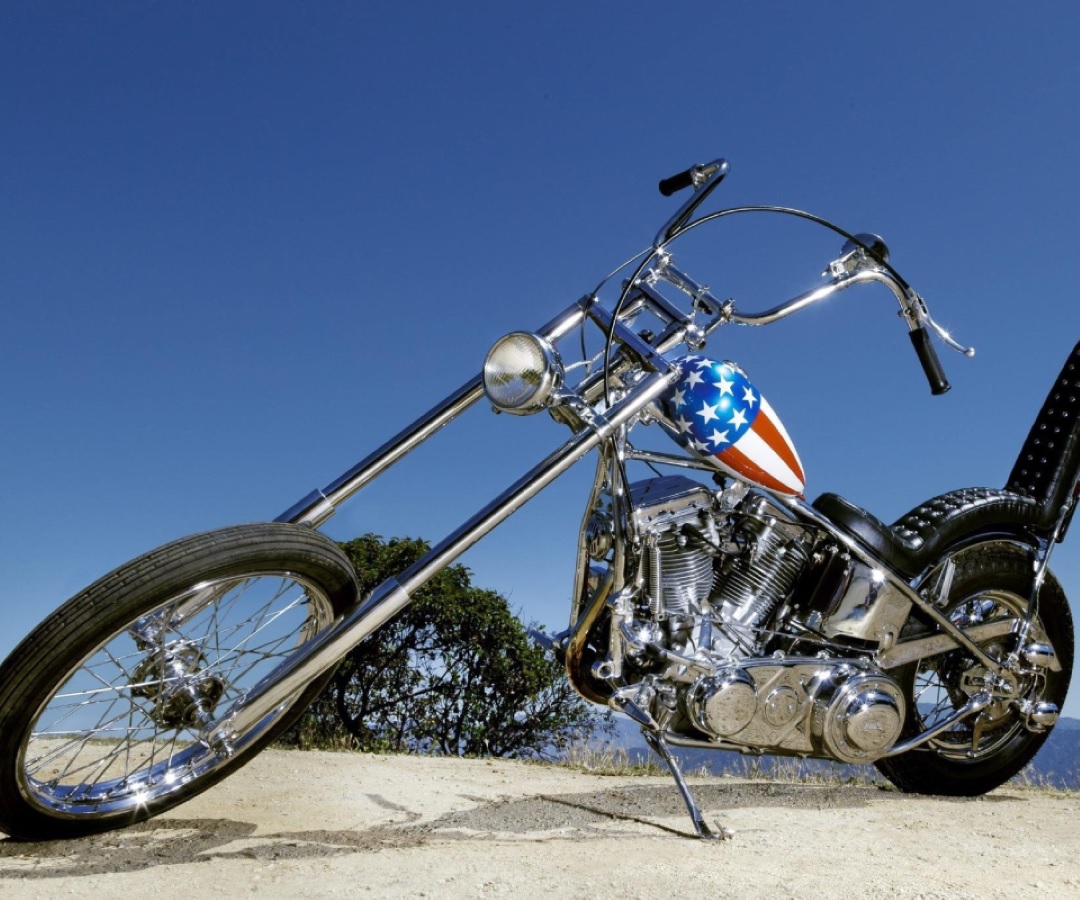 La moto más cara de la historia es el modelo Capitán América de Harley -Davidson